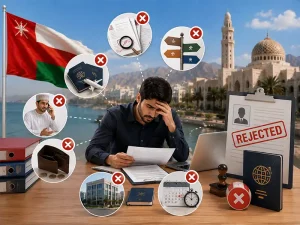 اشتباهات رایج در گرفتن اقامت عمان
